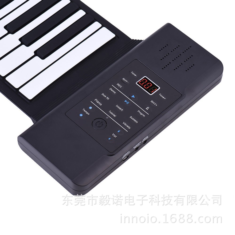 Hand-rolled piano 88 portable major Thickened version keyboard beginner Hand-rolled Electronic organ adult Electric piano