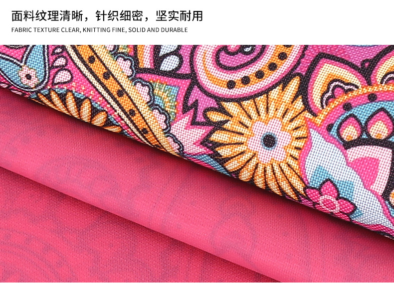 厂家直销300D加密印花PVC牛津布面料批发 箱包窗帘涤纶牛津布面料详情图8