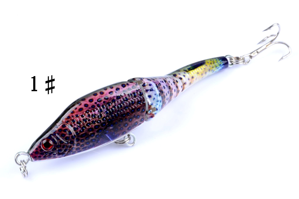 Hard plastic 3 segments swimbait