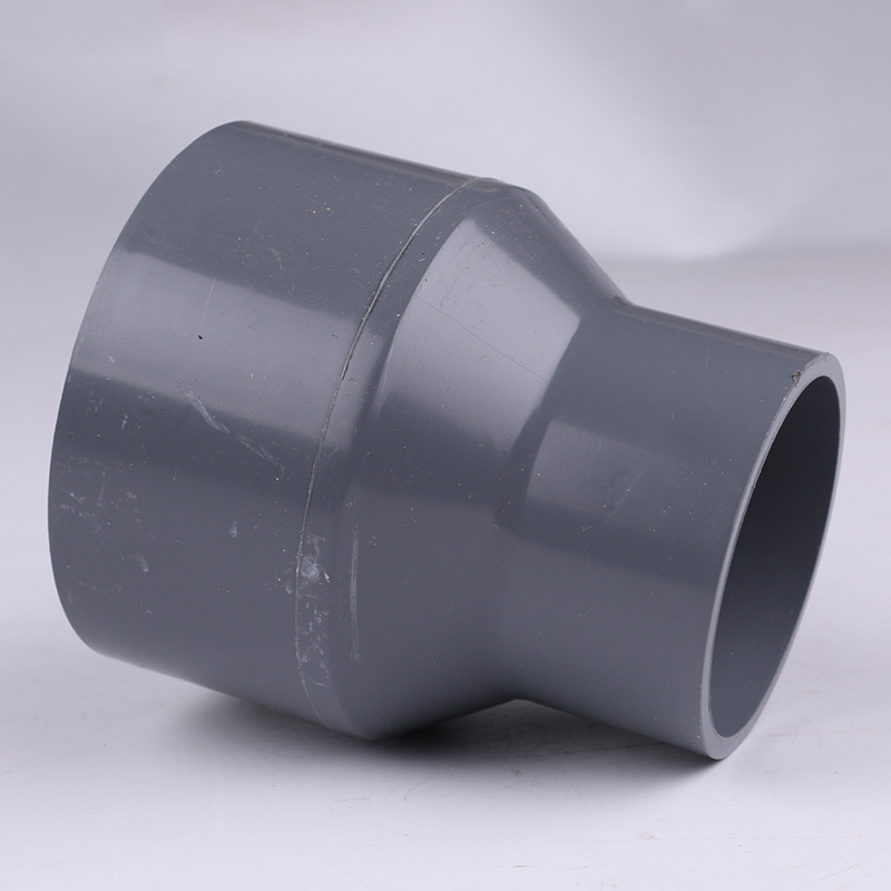 批发新料PVC灰色大小头 PVC异径直接头20-160mm 工程PVC管异管件-阿里巴巴