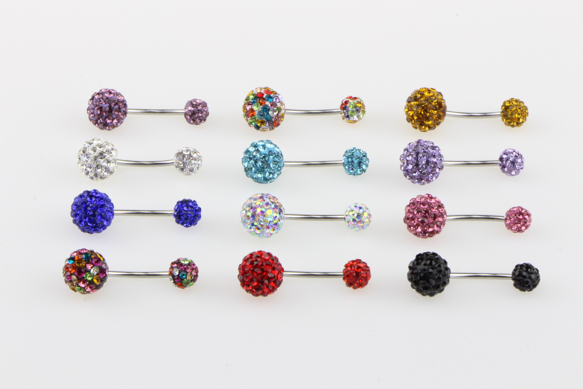 Crystal Ball Navel Ring