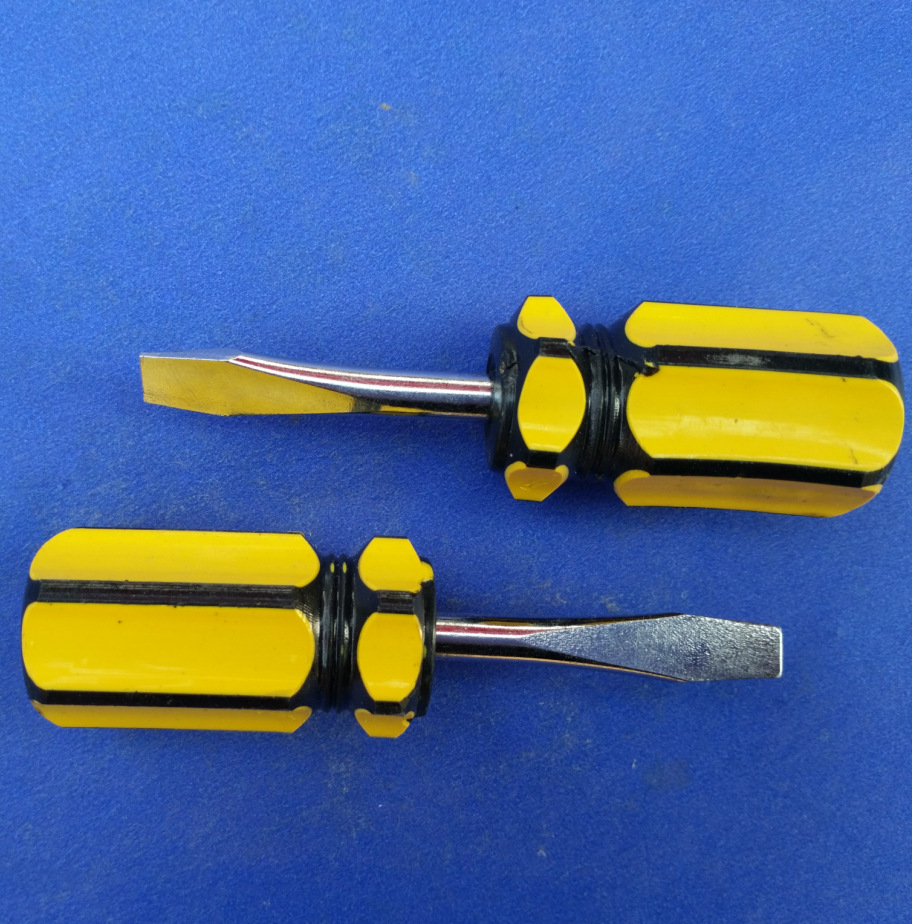 低价批发便宜萝卜头单用起子 一字十字螺丝刀改锥带磁家具厂批发