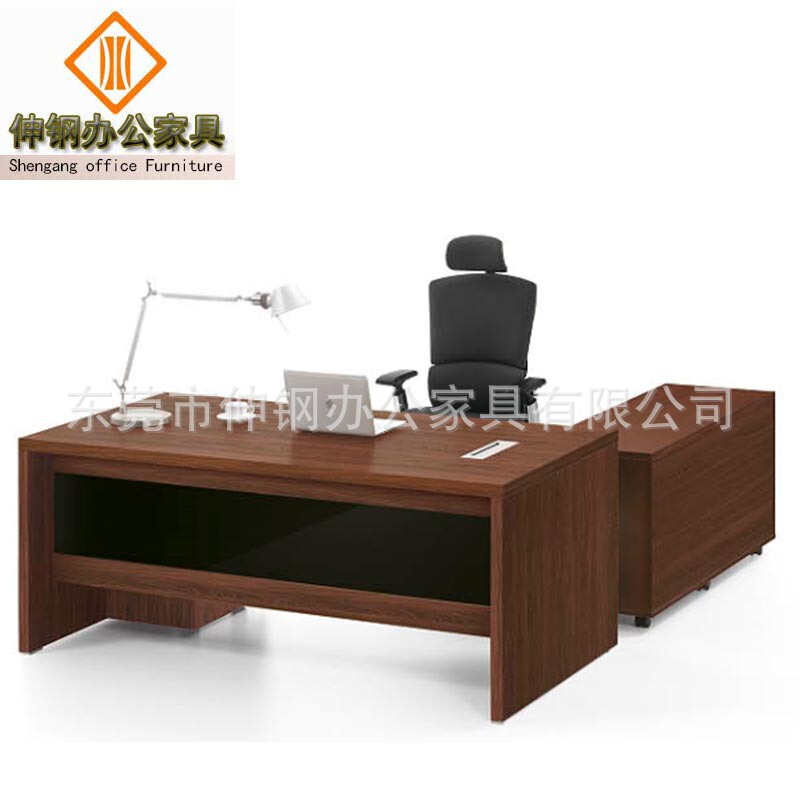 Straight Edge Chinese Boss Table President Executive Table Desk Fashion Plate Atmospheric Executive Computer Office Furniture Straight Edge Chinese Boss Table President Executive Table Desk Fashion Plate Atmospheric Executive Computer Office Furniture