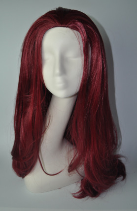 Estilo europeo y americano cos/fiesta pelucas vacaciones fiesta casco fábrica cabello liso