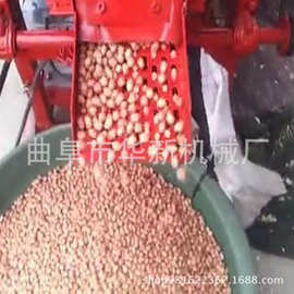 电动花生种子剥壳机 小型花生脱壳机 双道花生剥壳机图片