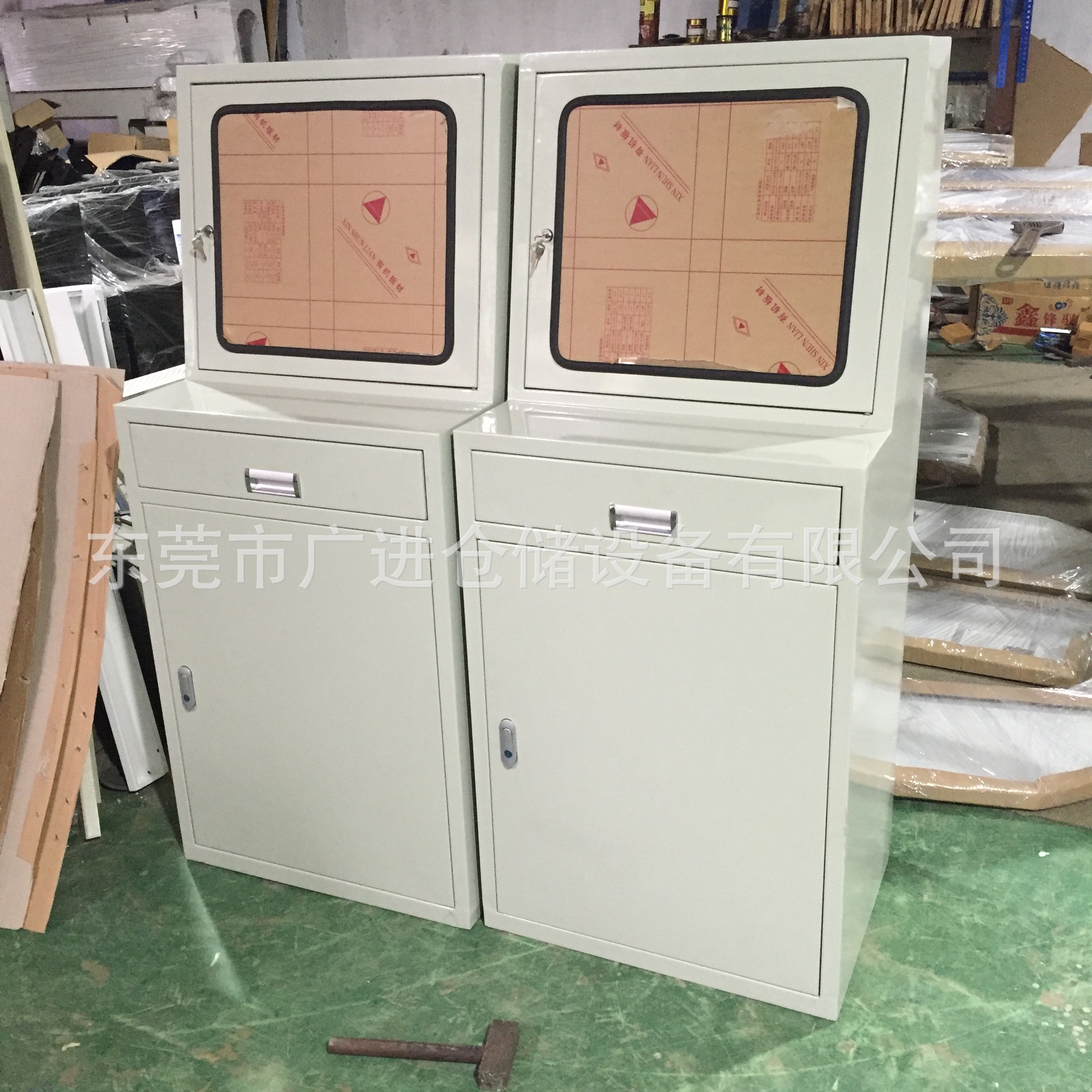 工业电脑柜 工控移动电脑控制柜 车间PC防尘工业电脑柜