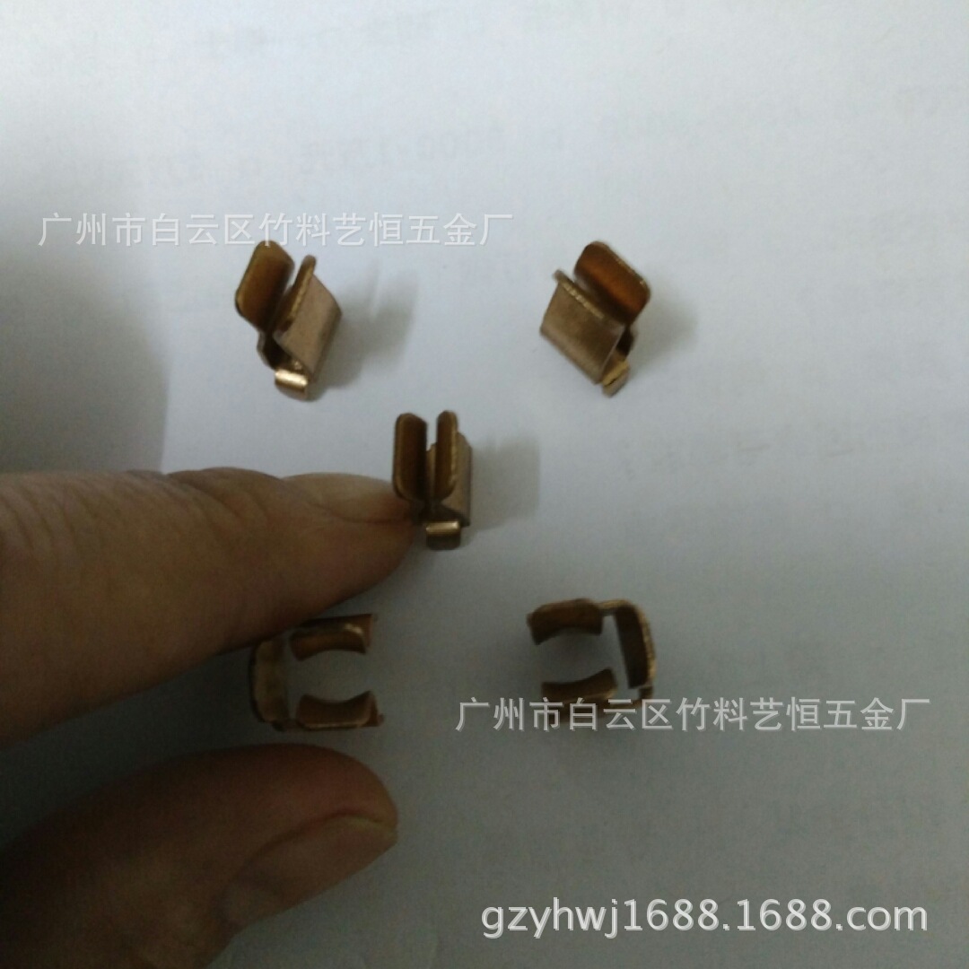 厂家供应插座导电片插座弹片欧插弹片墙壁插座五金弹片