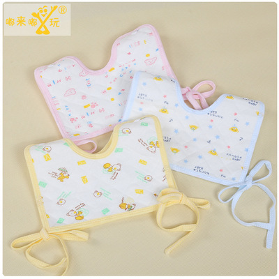 2020 New products Newborn spit up Saliva towel Prothorax back waterproof Two combination spit up Detachable Bib