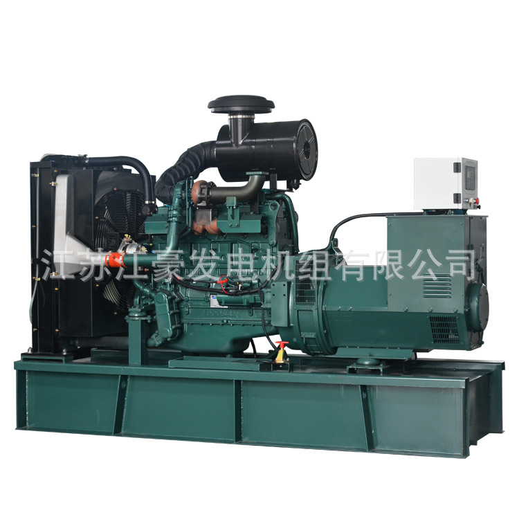 厂家直销 300kw水冷道依茨发电机组新厂拍斗山底座油箱发电机组