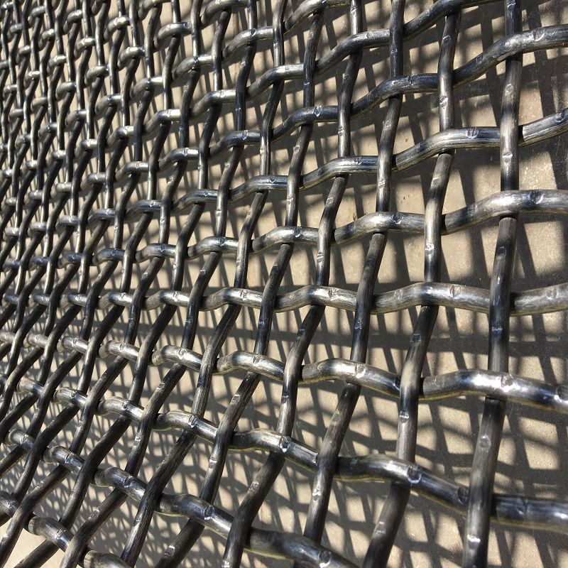 厂家定制锰钢轧花网 矿筛专用钢丝网 猪床轧花网片 质量保证