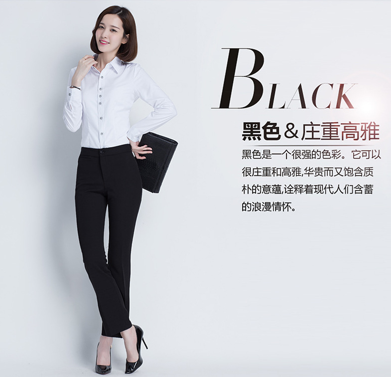 网纹一字带厚裤2