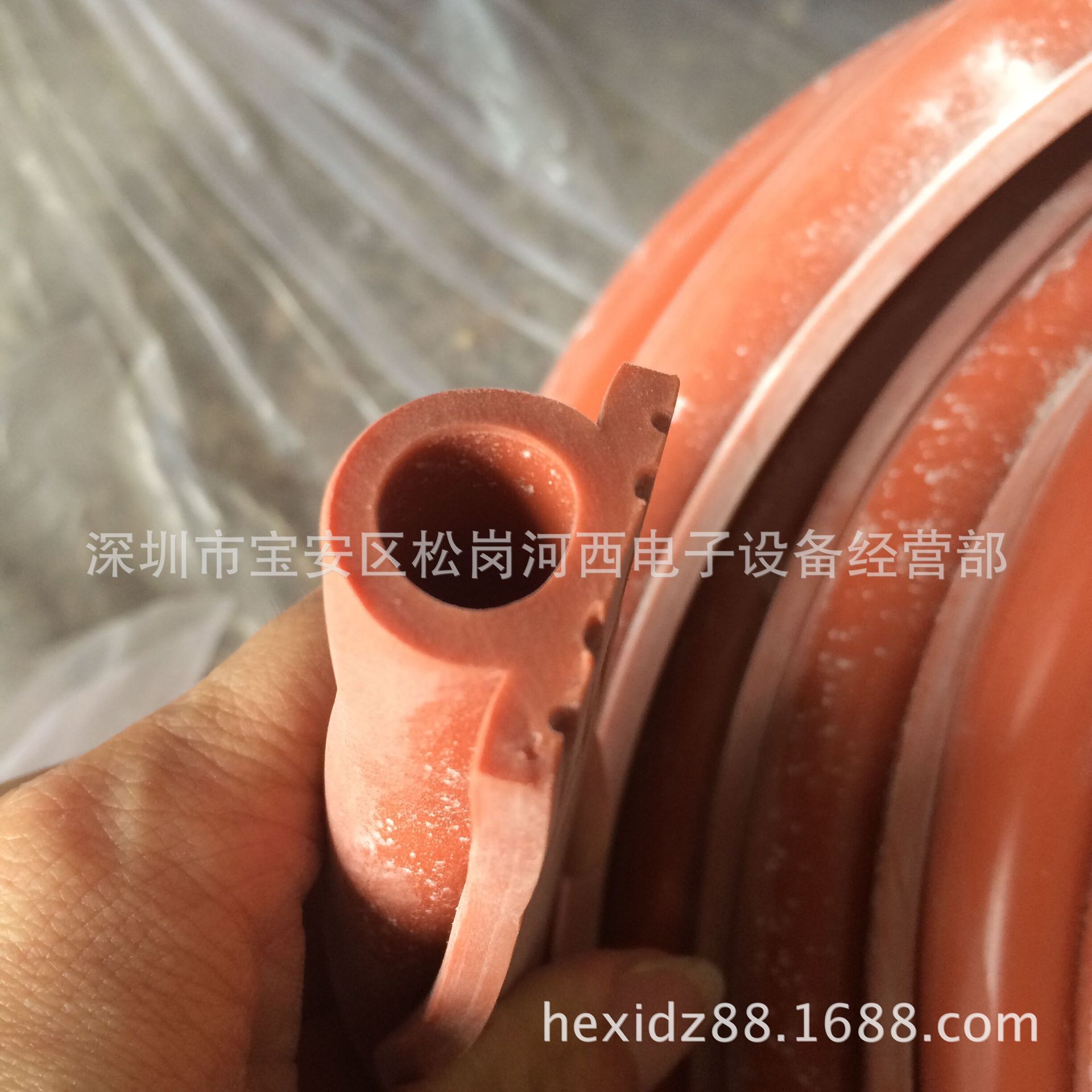 回流焊密封条 锡炉密封胶条 发泡胶硅胶条300度高温红胶