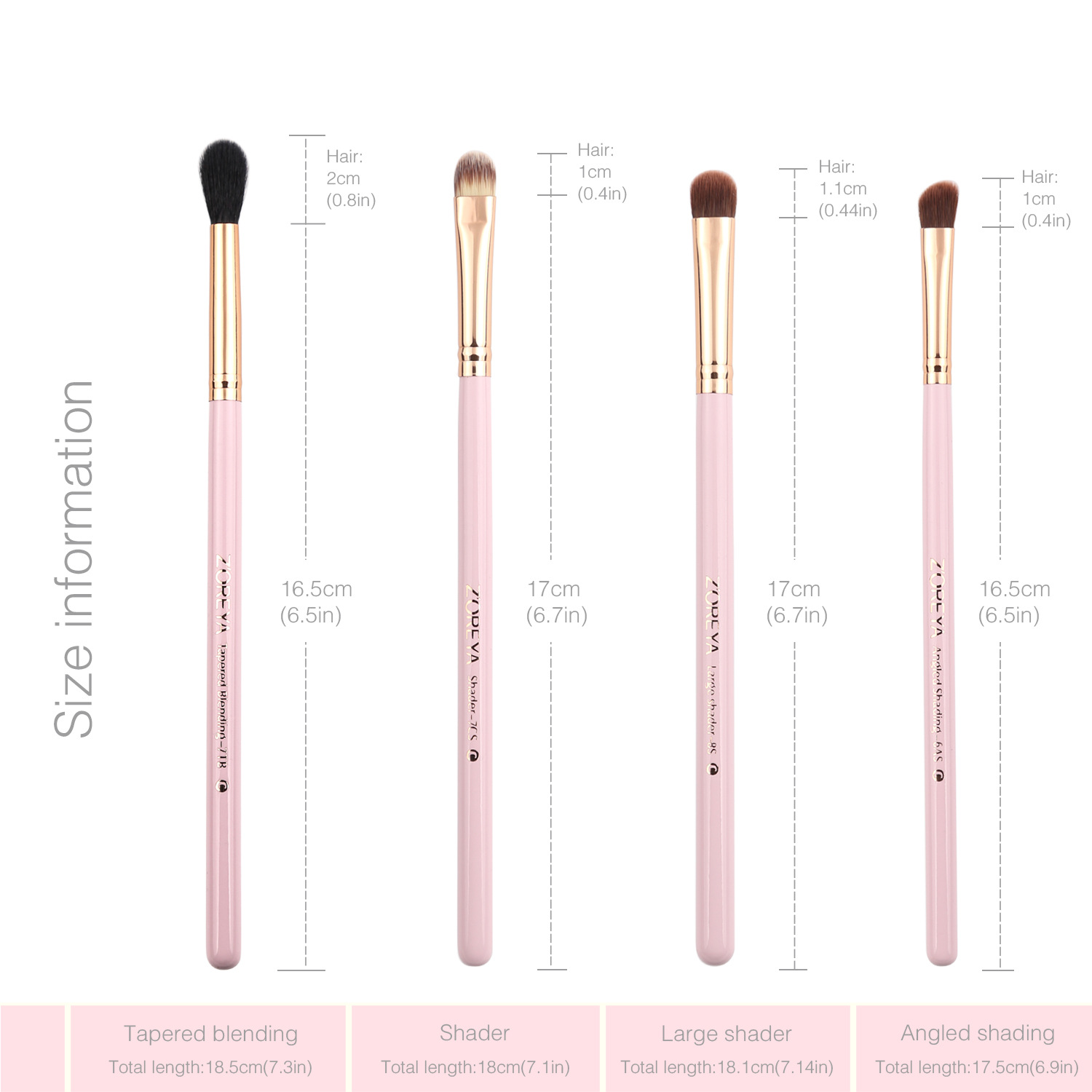 makeup brush set