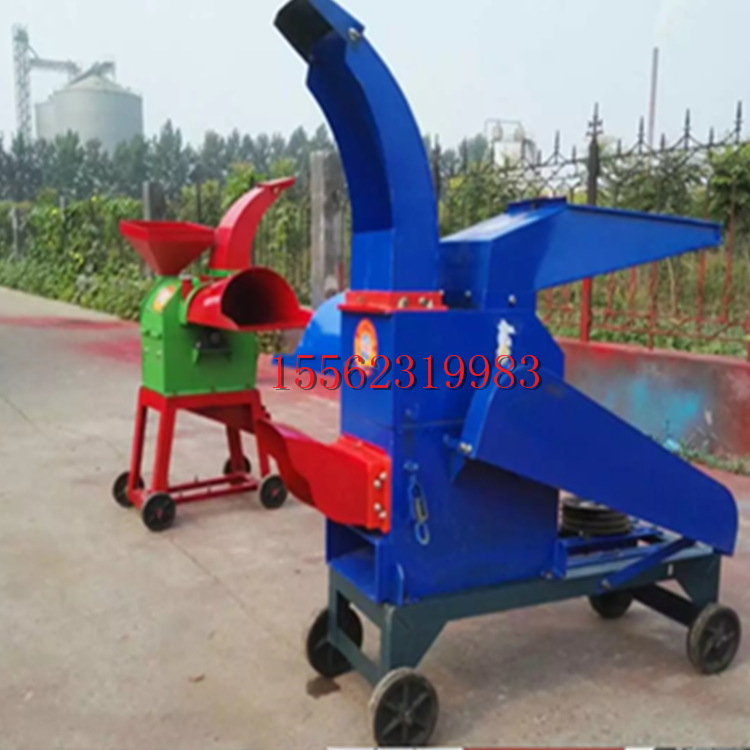 滚刀式铡草机 高效率饲料大型高喷铡草机生产厂家