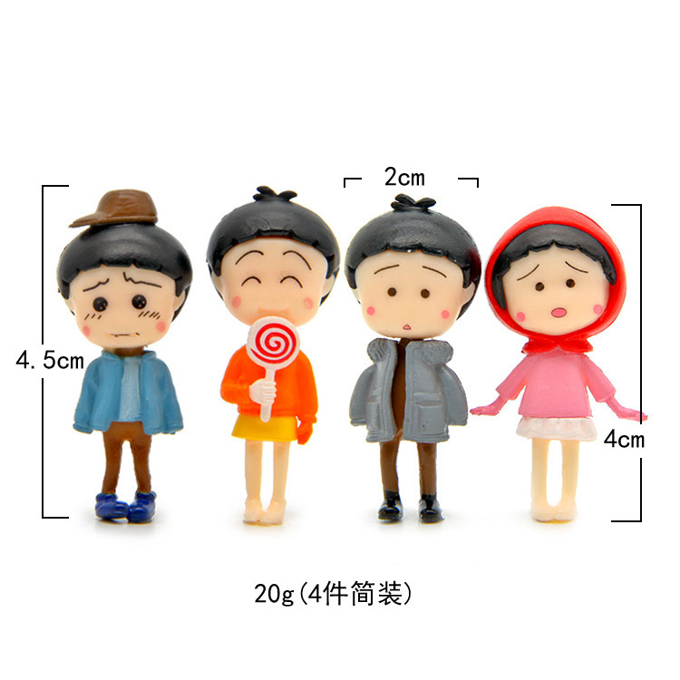 4 가지 유형의 롤리팝 커플 소녀 빨간 망토 한국어 버전 DIY 다목적 크리 에이 티브 아이스크림 베이킹 조경 인형