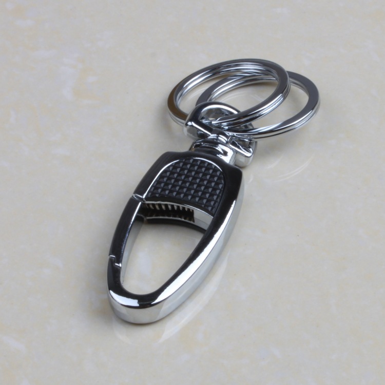 金属钥匙扣 腰挂汽车钥匙链 定制logo 创意礼品