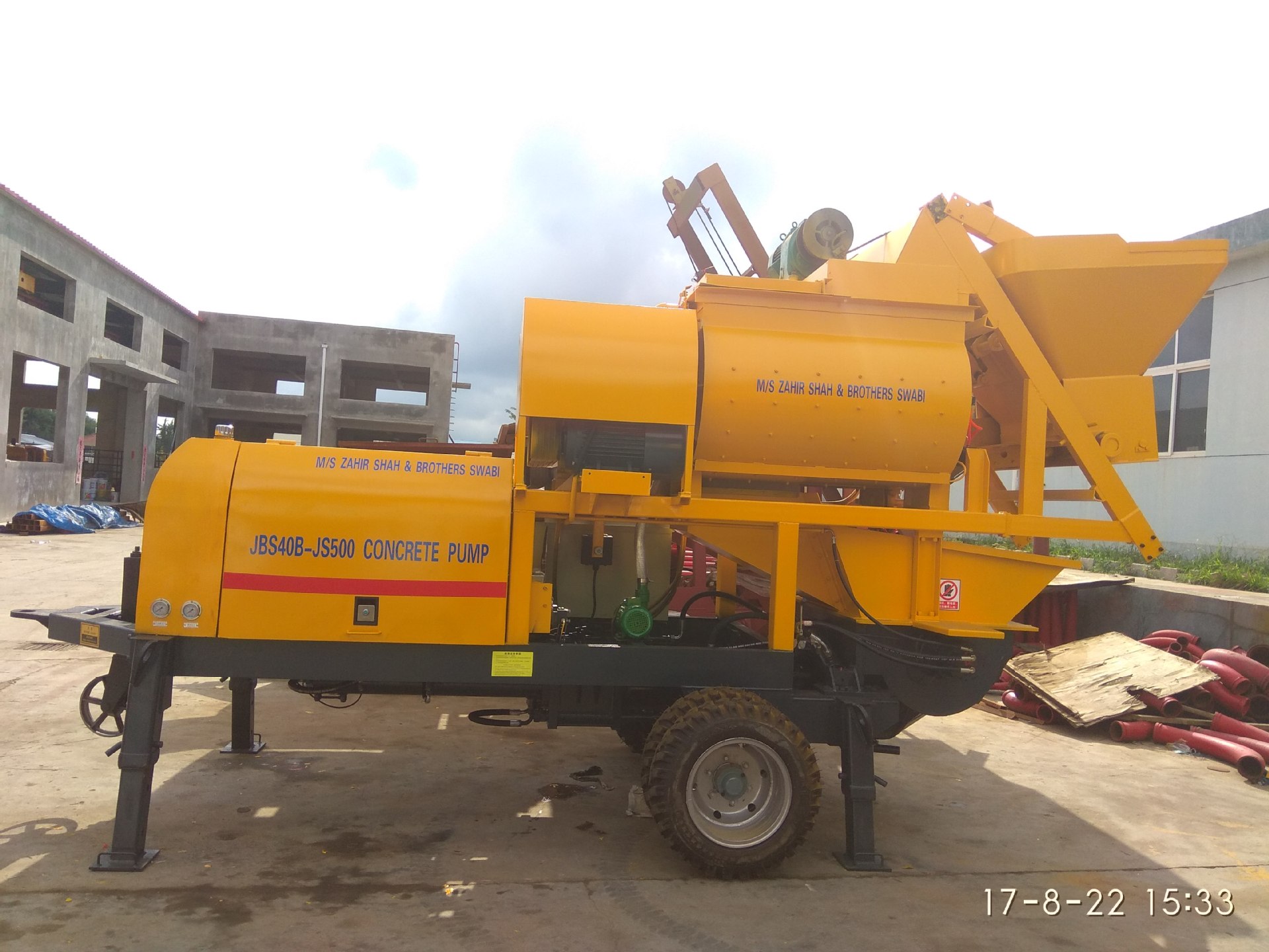 搅拌输送一体机.搅拌输送泵.强制搅拌输送一体机，农建设备