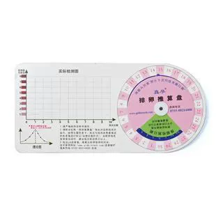 Диск для определения овуляции, диск для расчета периода овуляции, практичный инструмент для подготовки к зачатию