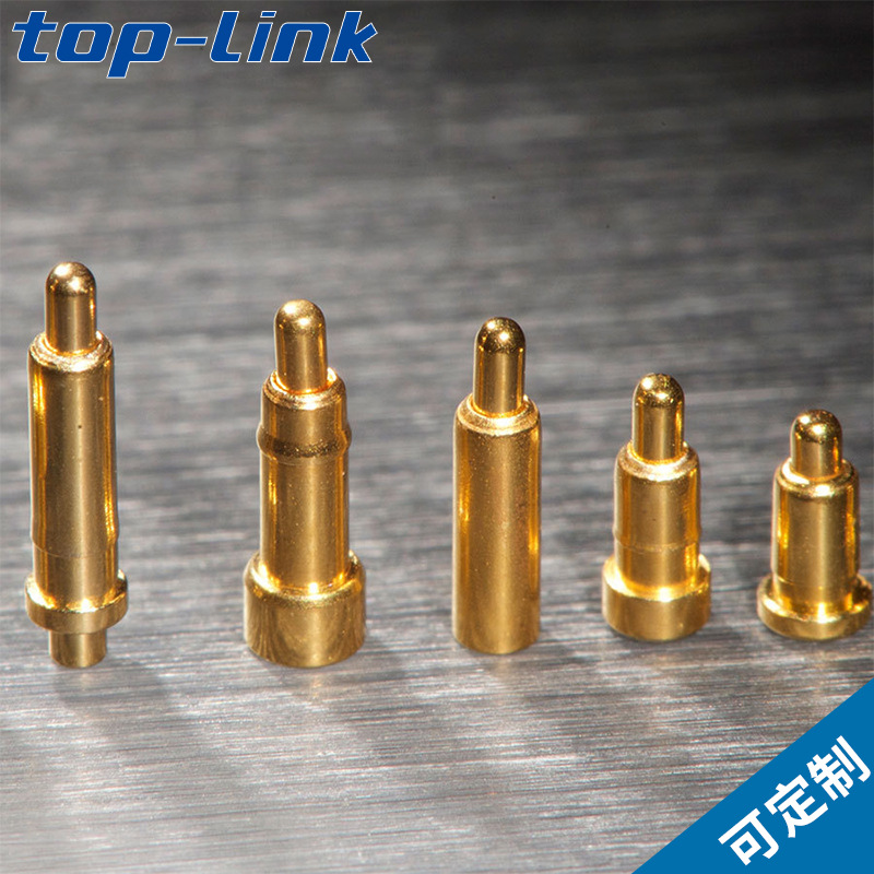 厂家高品质PogoPin弹簧顶针pogopin弹簧针连接器天线高精度防水