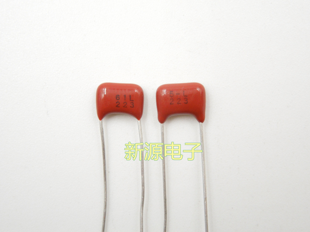 进口 CBB电容 100V223J 薄膜电容 63V 100V 223 0.022UF 脚距5MM