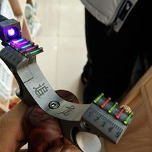 钛合金追龙弹弓光纤瞄点线切割免绑扁皮瞄点弹射