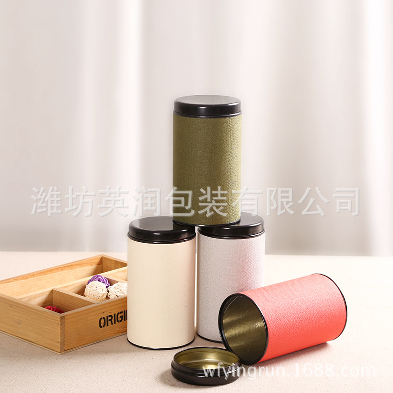 圆形牛皮纸纸筒纸罐 潍坊英润加工批发 螺旋卷管覆亚膜圆柱