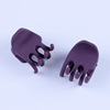 Universal hair accessory, acrylic matte small crab pin, hairgrip, hairpins, Korean style, simple and elegant design