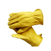 customized Sheepskin gardening glove Driver Riding protect carry Labor insurance Electric welding Full leather Manufactor Electricity supplier Supplying