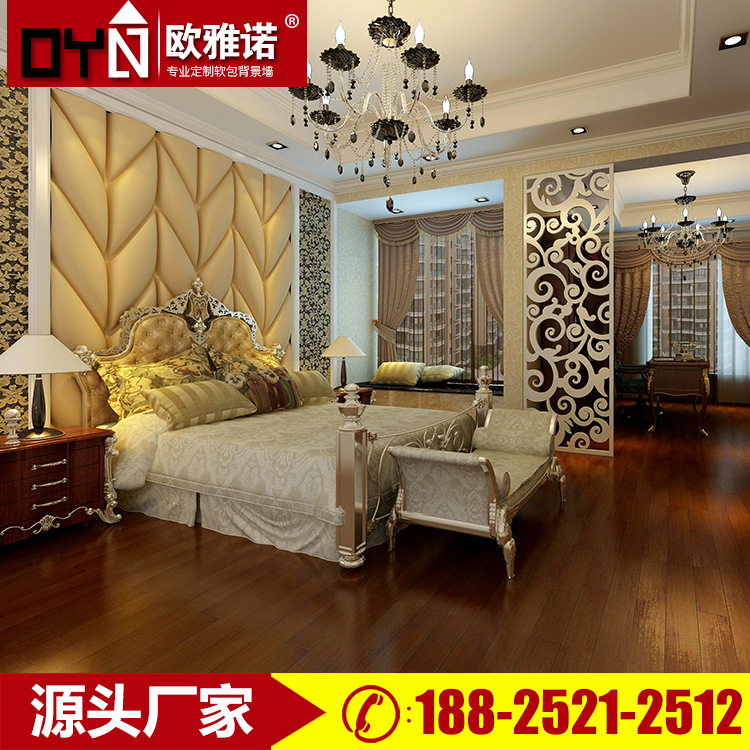 Arno factory Direct selling Customized television Entrance hotel Bedside a living room club Master Bedroom Soft roll Hard pack Background wall