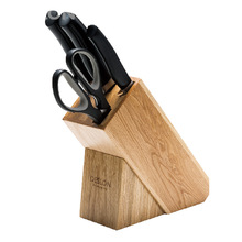 代发 德世朗刀具 刀具套装 FS-TZ006-5厨房刀具五件套 木刀座套刀