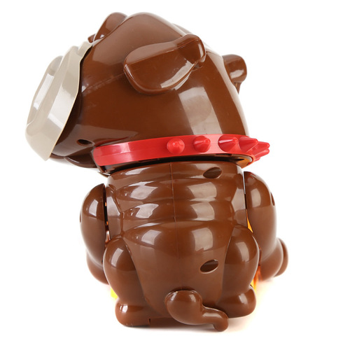 Creative biting hands, careful vicious dog, electric vicious dog biting people and stealing bones, parent-child interactive game, trick toys