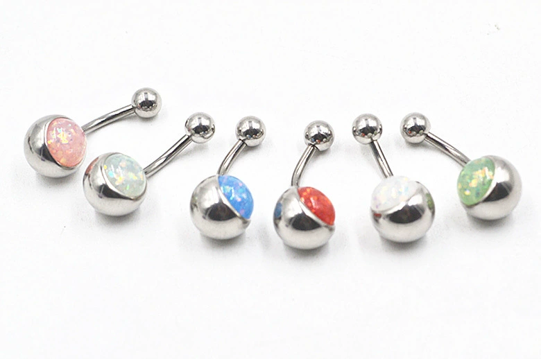 Belly button piercing