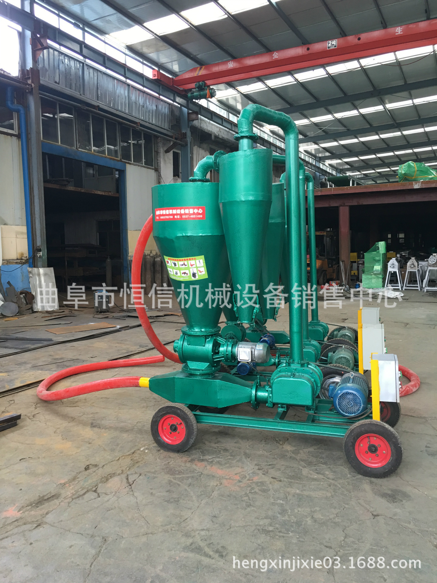 工厂生产小麦玉米粒运输气力吸粮机 大型小型移动式吸送一体机