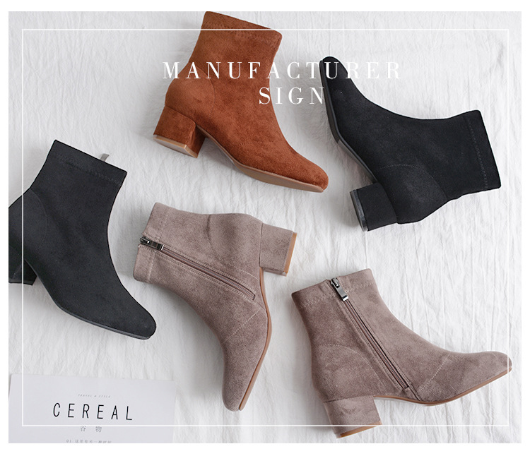 Bottes femme en Daim - Ref 3354814 Image 14