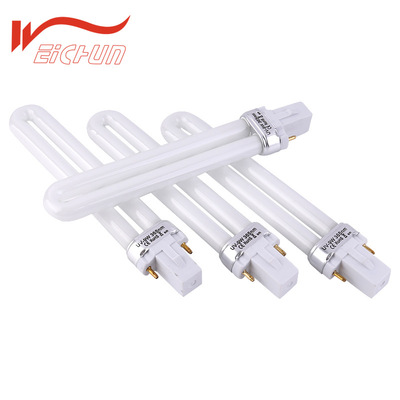 818美甲光疗机灯管 9w灯管 UV紫外线烤干甲油胶电子灯管批发|ru