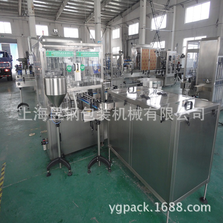 全自动转盘式膏霜灌装旋盖机 膏霜灌装机