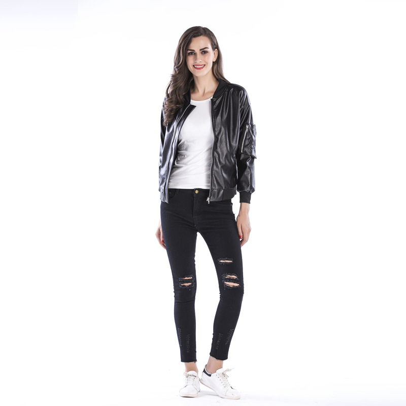 Veste en cuir femme en PU - Ref 3447445 Image 16