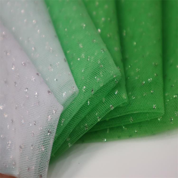Fabricante de suministro de malla de impresión gradiente polvo de tela de vestido de boda ropa de rendimiento tela de ropa infantil