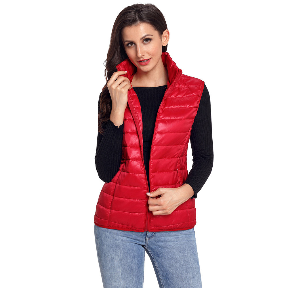 Gilet femme en Mélange de coton - Ref 3316341 Image 5