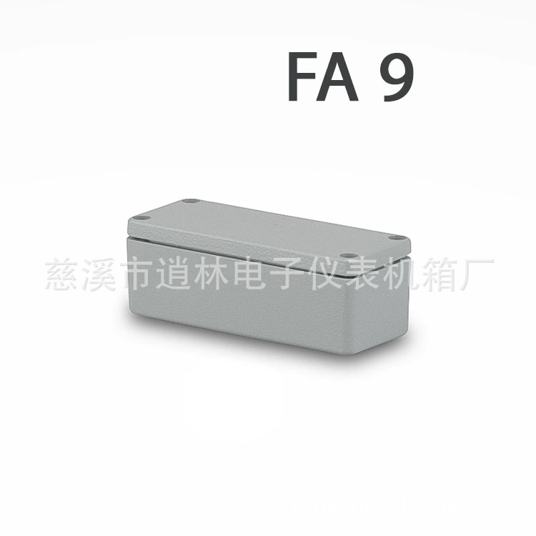 Водонепроницаемая коробка из литого алюминия, распределительная коробка для улицы, клеммная коробка, алюминиевый сплав FA-9 31*36*90