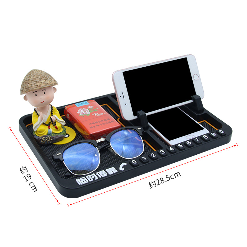 潤東車載防滑墊車用手機支架 香水置物防滑墊臨時停車牌 R-1030