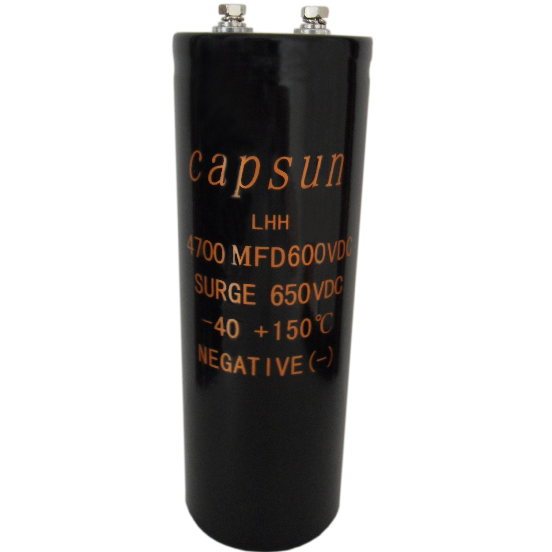 广东原厂电容 600V4700UF 150度 耐高温铝电解电容CAPSUN品质保证