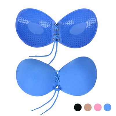 Factory wholesale 2017 Round cup Lara goddess invisible Chest paste circular Ventilation invisible Bras Sticker
