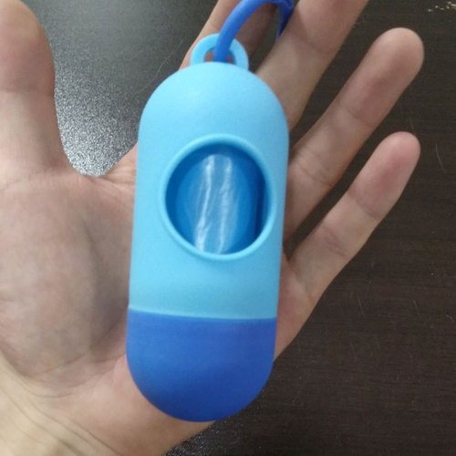 Dog Waste Bag Holder Kit Pet Ball Shaped Waste Bag Dispenser Pet Trash Can