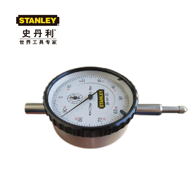 Stanley史丹利36-141-23 高精度百分表0-10mm 磁性表座 36-146-23