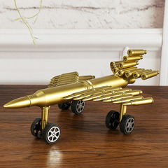 Wholesale bullet shell crafts, scenic tourist souvenirs, home decorations, craft gifts, 14.5 two-section aircraft