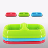 Pet double bowl of dog food bowl water bowl cat bowl pet bowl economy plastic food pot pet supplies wholesale trumpet