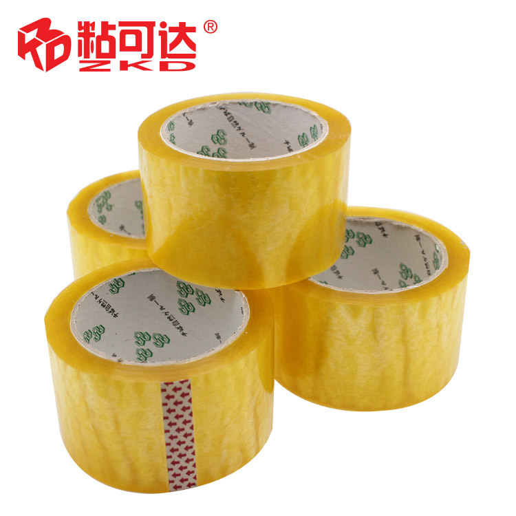 东莞工厂 透明胶带6cm宽 封箱胶带定制 装箱胶带 快递胶带封箱带
