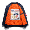 Cross boundary for European and American tide brand pure color Air Force pilots jacket men and cotton thickened lovers’