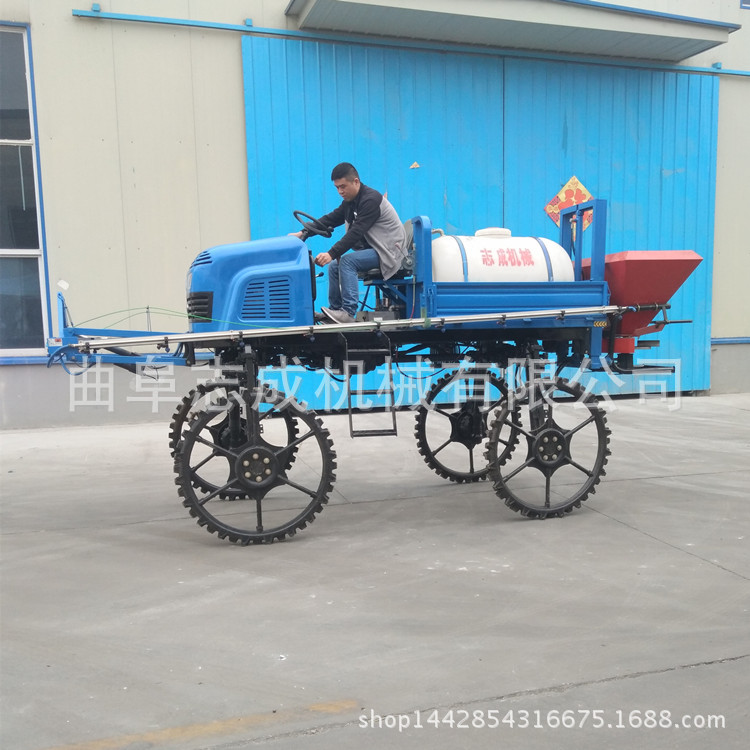 志成直销植保机械打药机 自走式柴油喷药车 四驱柴油打药机型号